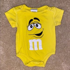 M&M onesie